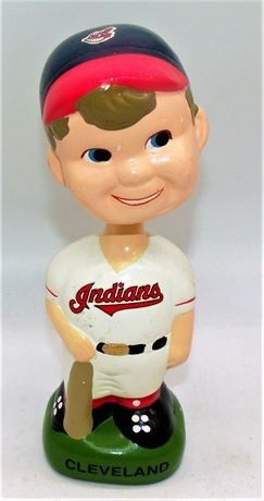 Lot 001   7 Bid(s)
VTG Cleve Indians Bobblehead chalk/plaster