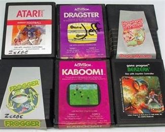 Lot 014  
VTG Atari Games Frogger etc