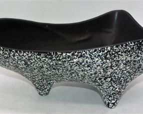 Lot 076 
Mid-Century Modern footed bowl