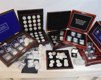 Extensive Collection American Coins, Commemorative Currency