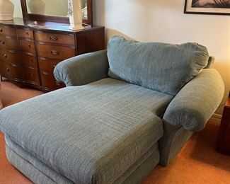 Oversized chase lounge measures, 60” x 52” x 28.5” $150