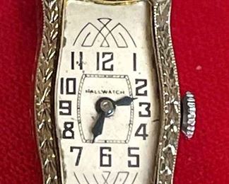 Vintage HALLWATCH Silver Colored Watch