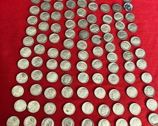 105 1965 To 1981 Dimes