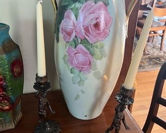 Large porcelain vase