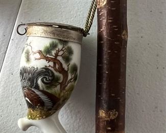 German porcelain pipe