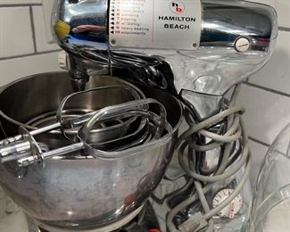 working vintage mixer