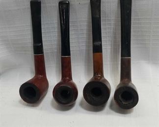 Set Of 4 Tabaco Pipes