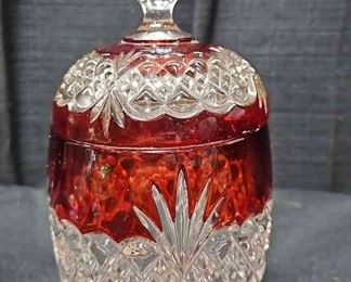 Tarentum Glass Bowl With Lid