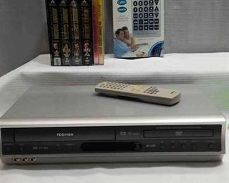 Toshiba VCR DVD Player And More