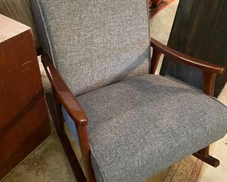 MCM Rocking Armchair