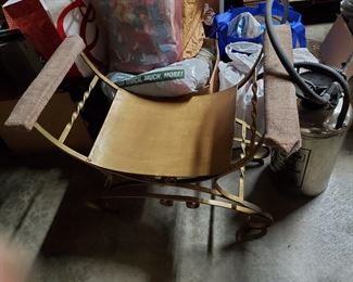 MCM boudoir chair