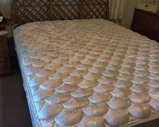 Queen headboard/frame----mattress set sold separately