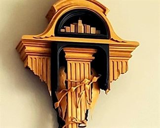 Vtg wood sculptureKevin Irwin 1000.00