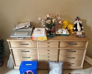 MCM DRESSER TYPEWRITER  MORE