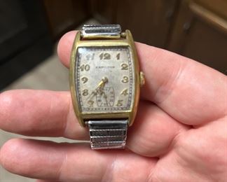 HAMILTON ANTIQUE WATCH Band Replaced 