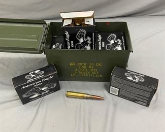 Ammo Box with American Eagle Bullets