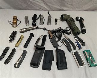 Pocket Knives And Flashlights 2