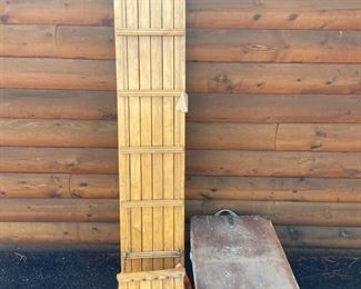 6 Foot Wooden Toboggin