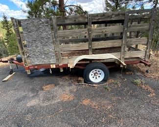Homemade Steel Framed Trailer
