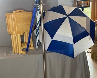 TV Trays & Coat Rack