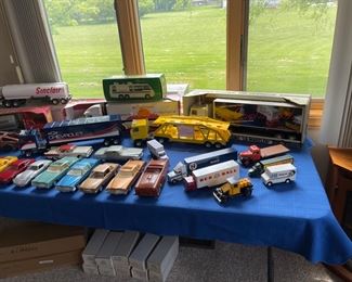 Vintage Collectible Toy Cars and Trucks