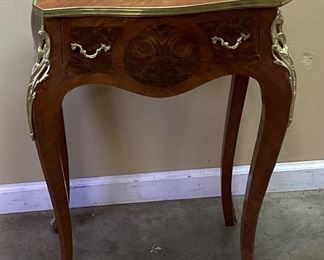 FRENCH LOUIS XVI STYLE SIDE TABLE