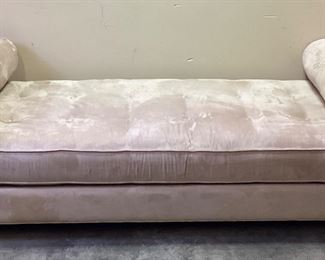 CONTEMPORARY DAYBED UPHOLSTERED IN ULTRA SUEDECONTEMPORARY DAYBED UPHOLSTERED IN ULTRA SUEDE