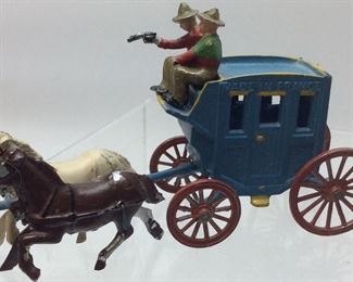 VINTAGE FRENCH STAGECOACH SET