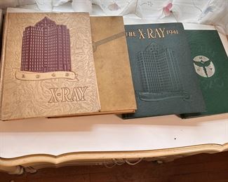 The X-Ray Medical College of Virginia 1940, 1941, 1942 & 1943 yearbooks