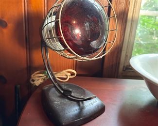 General Electric infrared portable heat lamp 11"H