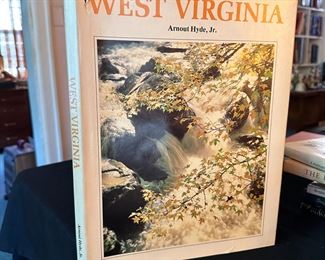 West Virginia, signed by Arnout Hyde, Jr. 1980 1st printing 1980