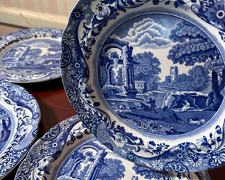Set of 6 Copeland Spode's Italian (England) dinner plates