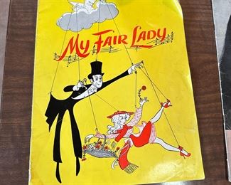 Vintage My Fair Lady program