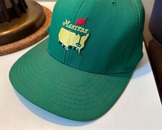 Authentic Masters golf green hat