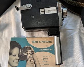 Bell & Howell Zoom Flex Autoload 8mm movie camera