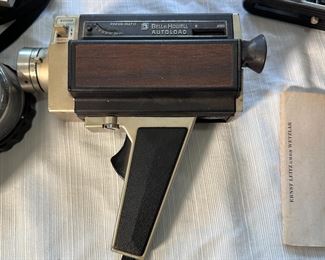 Bell & Howell auto load super 8 movie camera