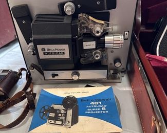 Bell & Howell 461 autoload Super 8 projector