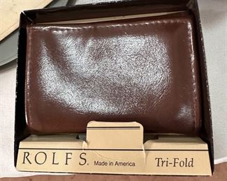 Rolfs tri-fold wallet