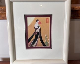 Framed print by Lillian Shao 14" x 12"