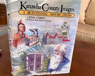 Kanawha County Images book by Stan Cohen, some wear to dust jacket