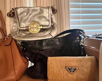 Tory Burch, more coach, etc 