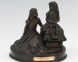 Bronze Figural Grouping after Renoir