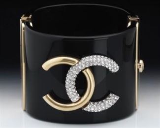 Chanel Cuff Bracelet in Original Box 