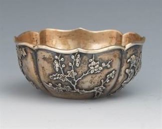 Chinese Silver Bowl 