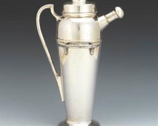 Empressware Silver Plated Cocktail Shaker