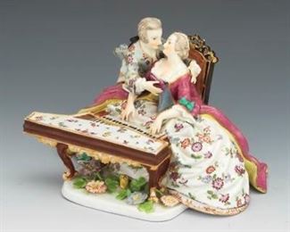 German Porcelain Grouping of a Couple