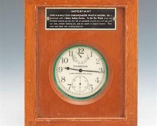 Hamilton Marine Chronometer Model 22 in Box 