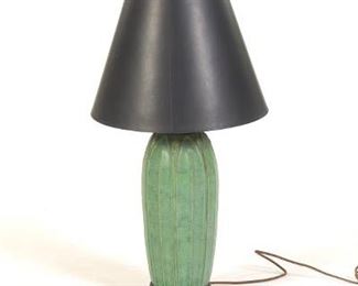 Jemerick Pottery Table Lamp by Stephen Frederick, after Grueby