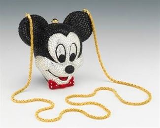 Kathrine Baumann Beverly Hills Limited Edition Mickey Mouse Miniaudiere