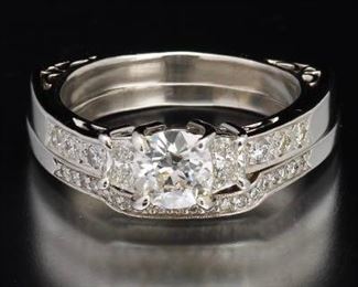 Ladies Diamond Wedding Set 